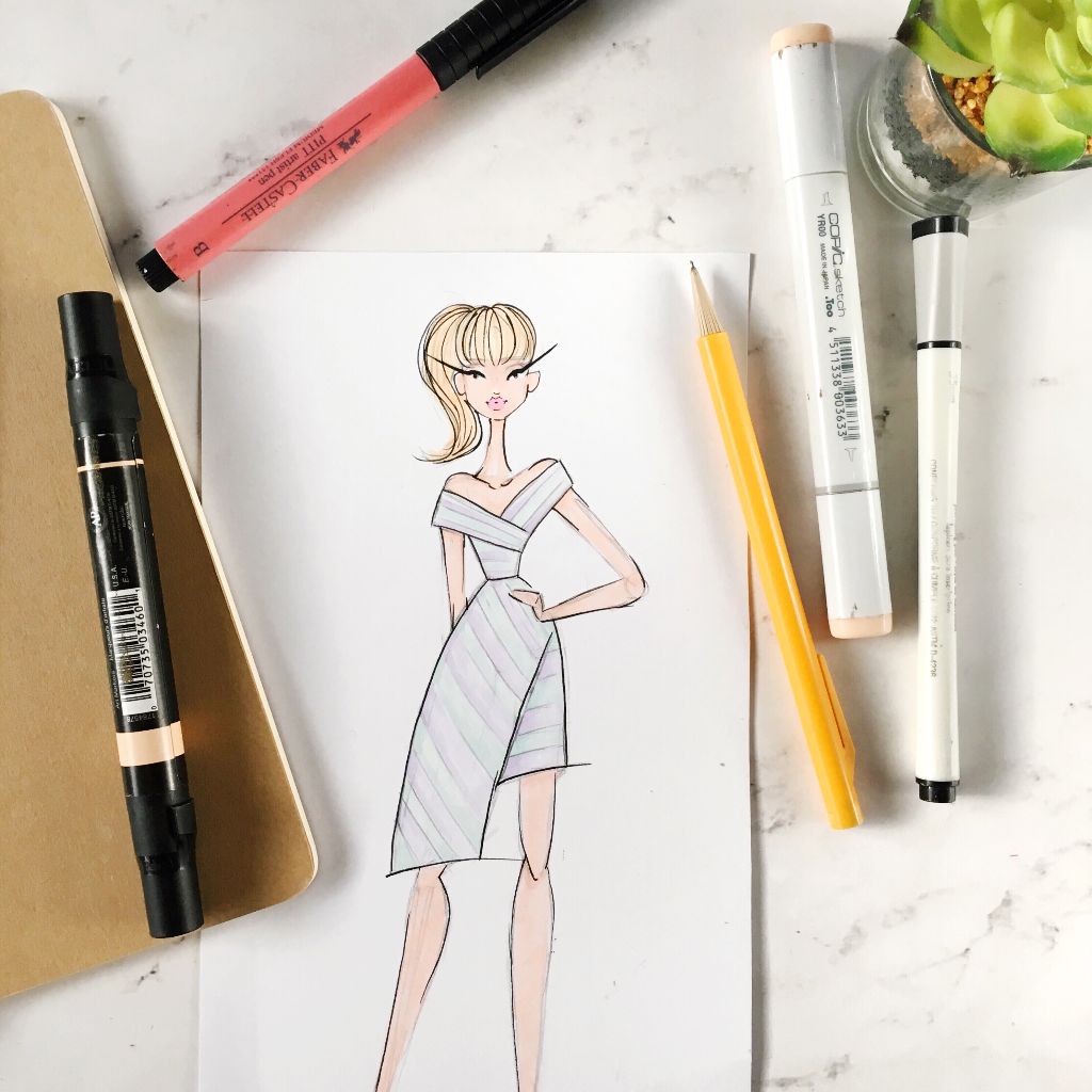 Simple Fashion Drawings